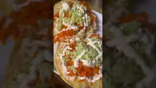 Tostadas de pollo#comida #salud able #2026 #food #suscribete
