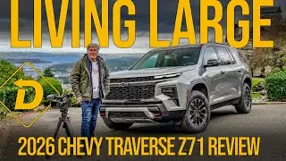 Chevrolet Traverse Z71 2026 года — просторный салон. Передовые технологии. 4-цилиндровый двигател...