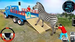 Animal Transport Truck Simulator 2026 | Wild Zoo Cargo Delivery Truck Driving| Android Gameplay