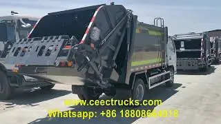 Factory price refuse compactor trucks from CEEC TRUCKS