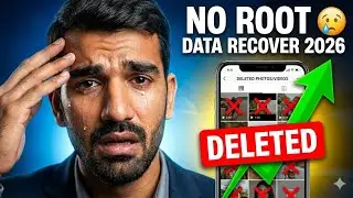 Deleted Data Recover Kaise Kare? 😱 | Best Data Recovery App 2026 | Android Recovery Trick