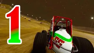 Tony Stewart's Sprint Car Racing Career Mode| 305 Episode 1| 305 Misery!