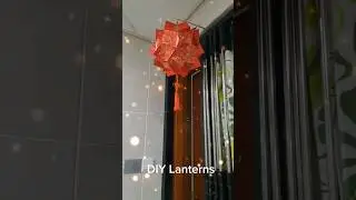 DIY Chinese New Year Lanterns made with Red Packets #lanterns #chinesenewyear #diylantern #diy