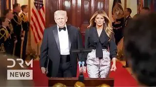 UNSEEN: Trump & Melania&rsquo;s Grand Arrival as They Host Bipartisan Governors at White House | AC1Z