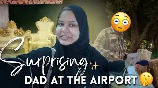 Surprising Dad at the Airport |First Wedding Invitation |Banquethall Finally Booked |Saffiyah Quadri