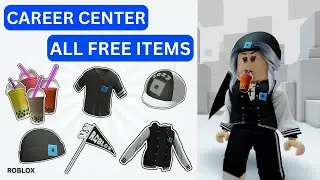 How To Get All 9 Free Items in Roblox Career Center | Roblox