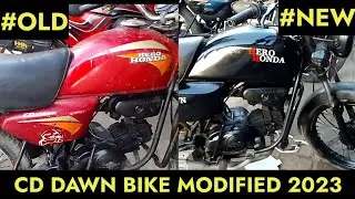Модифицированный мотоцикл Hero Honda CD Down | Модифицированный мотоцикл Hero Honda | SMART OWNER