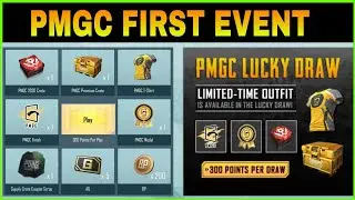PMGC LUCKY DRAW EVENT IN PUBG MOBILE || GET PMGC PREMIUM CRATE, 2020 CRATE & POPULARITY ||