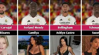 Real Madrid Players Wives & Girlfriend.
