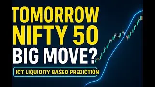 Tomorrow Nifty 50 Big Move? | ICT Liquidity Based Prediction | Intraday Strategy | The Covered Trade