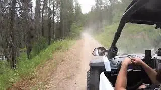 ASMR Off Road Driving to An Old Train Tunnel
