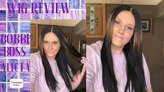 FUN STYLE|BOBBI BOSS MLF460 ALECTA WIG REVIEW|Synthetic|BOSS LACE|TD2/27|elevatestyles.com|SO SOFT!!