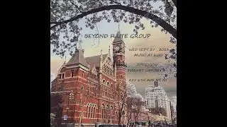Beyond Flute Group-  TRIO SEPT 27 ,2027 -Jefferson Market Library