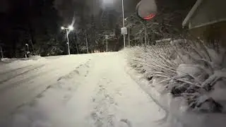 Beauty of winter night walk  ❄️ 🤍 