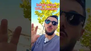 Inflatie record in Romania! 10%! ce facem? #crypto #trading