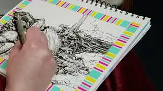 Sketchy Tree: Roots Run Deep by Laura Jaen Smith