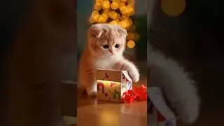 A Cute Kitten Opens a Surprise Box 😱🎁 | You Won&rsquo;t Expect What Happens! #kitten #shortsfeed #ytshorts
