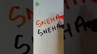 🧡🍒#3d color Writing #handwriting #trending #numbers #artvl #shorts #youtubeshorts #satisfying #fun