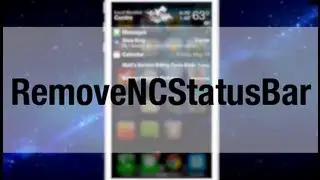 Jailbreak Tweak Review: RemoveNCStatusBar