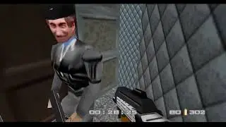 Train's Secret Room challenge (Goldeneye XBOX)