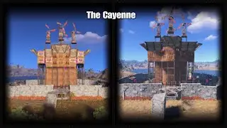 The Cayenne Preview | Rust 4-6 Man Base design