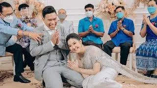 (Wedding Pang&Petch) รัก-สายแนนหัวใจ-ฮักแพงกันเด้อ-The moon #งานแต่ง #ครัวบุญเลิศ