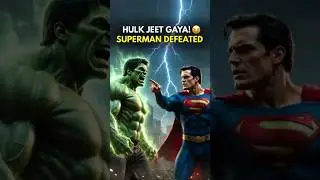 &ldquo;Hulk vs Superman: Aakhir Hulk Jeet Gaya!&rdquo; #hulk #trendingshorts #cartoon