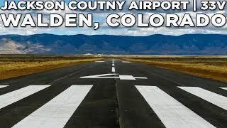 Walden-Jackson County Airport (33C) Flyover
