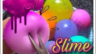 Fazendo SLIME com bal&otilde;es! (Amoeba, Geleca,Slime Stress Ball )Making Slime With Balloons
