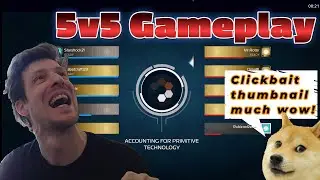 Robocraft 2 Gameplay 5v5 with commentary (most of the time)