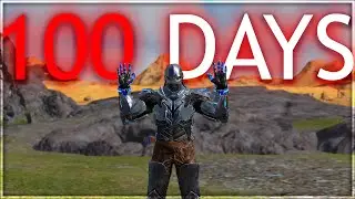 100 Days In The BEST Spot On Lost Island... | Ark