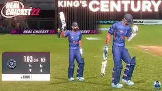 Virat King Kohli's 100 vs Australia - RC22 New Update is Fun!