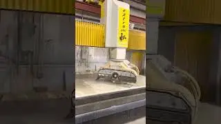Dekton - in the cutting process.