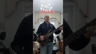 jamming on an Ibanez Ehb 1265 MS bass guitar