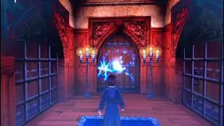 Filch and Mrs. Norris - Harry Potter and the Sorcerer's Stone PC Game