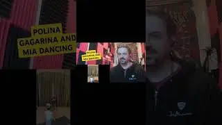 POLINA GAGARINA & MIA HAVING FUN DANCING