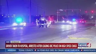 One in custody after police pursuit in SW Oklahoma City
