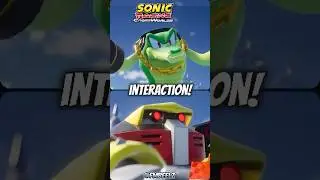 OMEGA🤖 COOKS VECTOR!🐊 😂OMEGA AND VECTOR INTERACTION! ✨SONIC RACING CROSSWORLDS!
