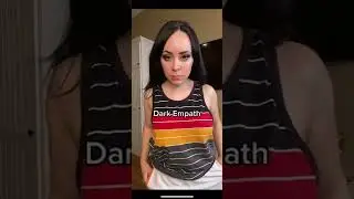 Narcissistic Abuse vs. Dark Empath TikTok #short #youtubeshort