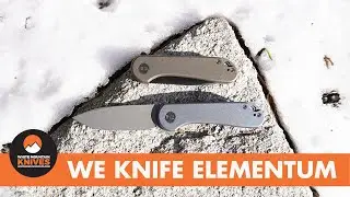WE Knife Elementum - Titanium Folding Knife!