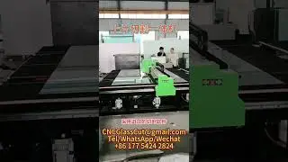 High-precision special-shaped glass cutting machine automatically cutsexports it to India Pakistan