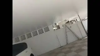 Modern car shade work in Emirates hills 