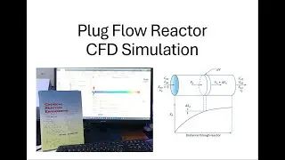 Plug Flow Reactor CFD Simulation