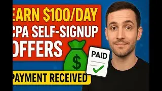 Earn $100/Day with CPA Self-Signup Offers 💰 Payment Proof Included | SEOKINGIT