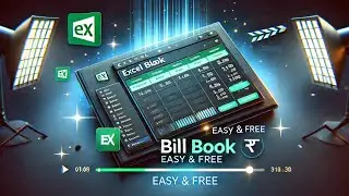 Excel Bill Book for Beginners 📊 &ndash; Easy & Free