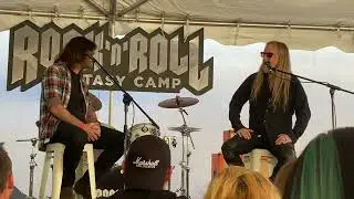 Interview with Jerry Cantrell from Alice N Chains at Fantasy Rock Camp