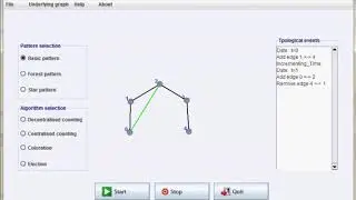 Basic Pattern with JBotSim