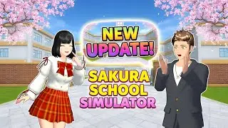 Sakura School Simulator HUGE Update! 🌸 New Clothes, Magic Circle & More!