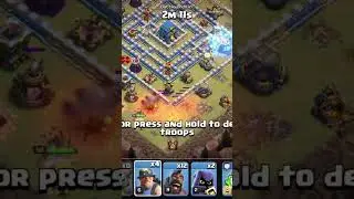 #th12 hybrid attack in war #coc