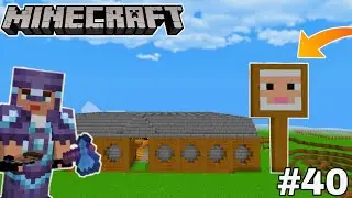 I Made Mega Wool Factory In Minecraft Pe Survival Series (#40)